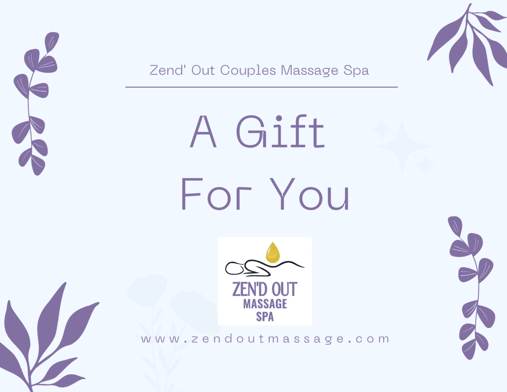 Zen'd Out Massage Spa Gift Card