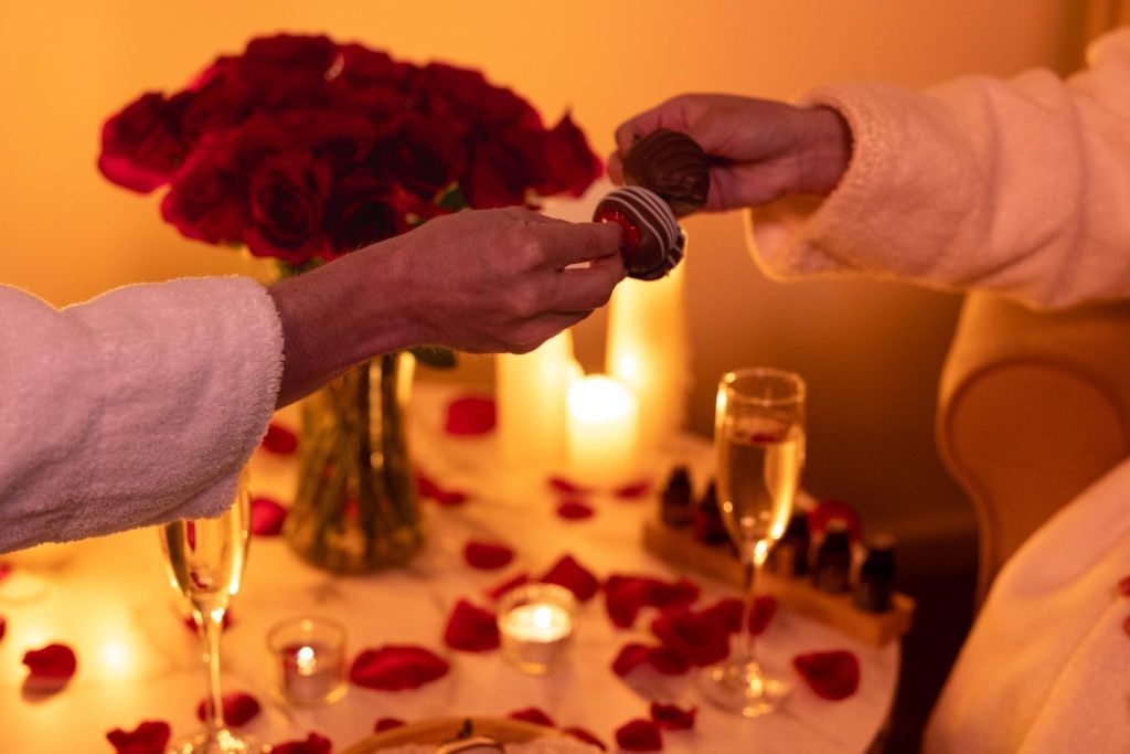 Romantic Touches That Set Us Apart Denver Massage Spa Complimentary Treats