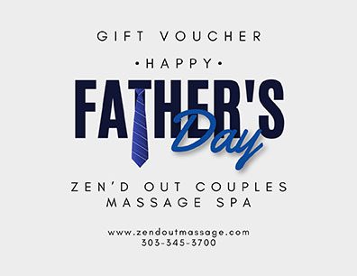 A "Happy Father's Day" gift voucher