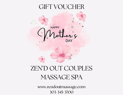 A "Happy Mother's Day" gift voucher